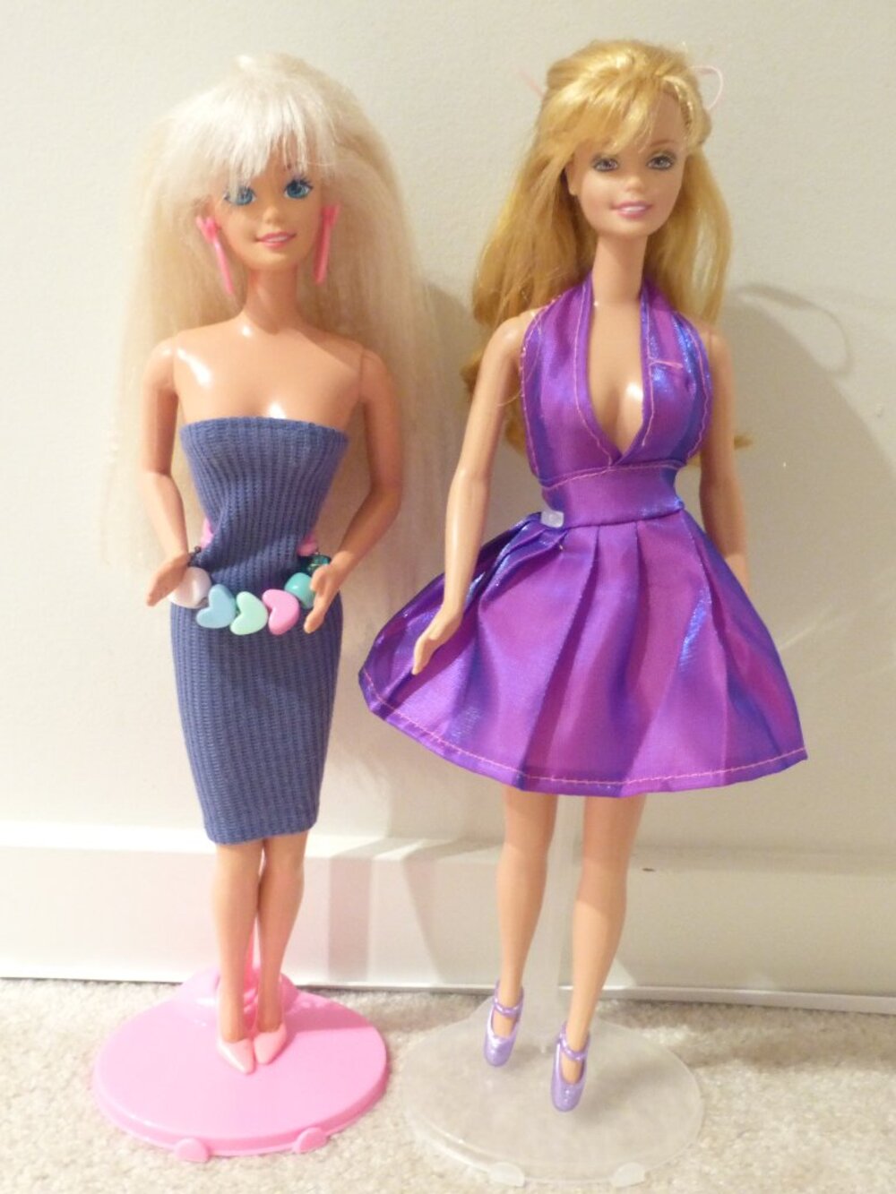 Lot of 2 Vintage Barbie dolls - 1994 Pog Fun Barbie & 1998 Sweet Treats Barbie